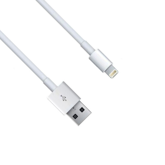 Kentek White 6' ft Lightning USB Cord Charge Sync for iPhone iPad MFi Certified
