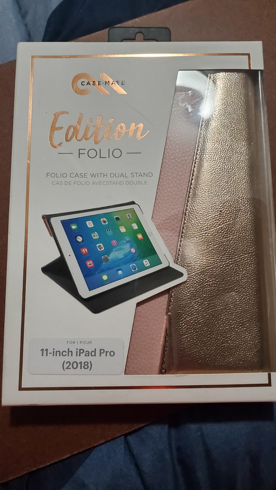 Case Mate Brilliance Folio Dual Stand Impact Protection Case For iPad Pro 11"