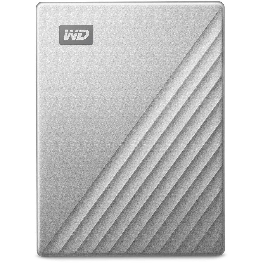WD My Passport Ultra 5TB USB 3.0 Portable Hard Drive, Silver WDBPMV0050BSL