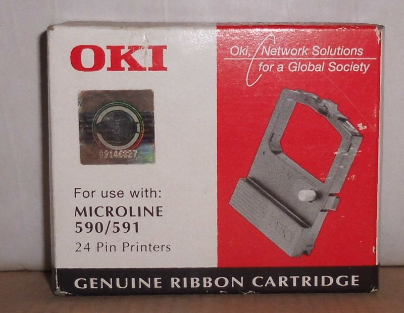 Oki 09002316 ribbon ribbon black for Microline ML 590 591 elite original packaging 