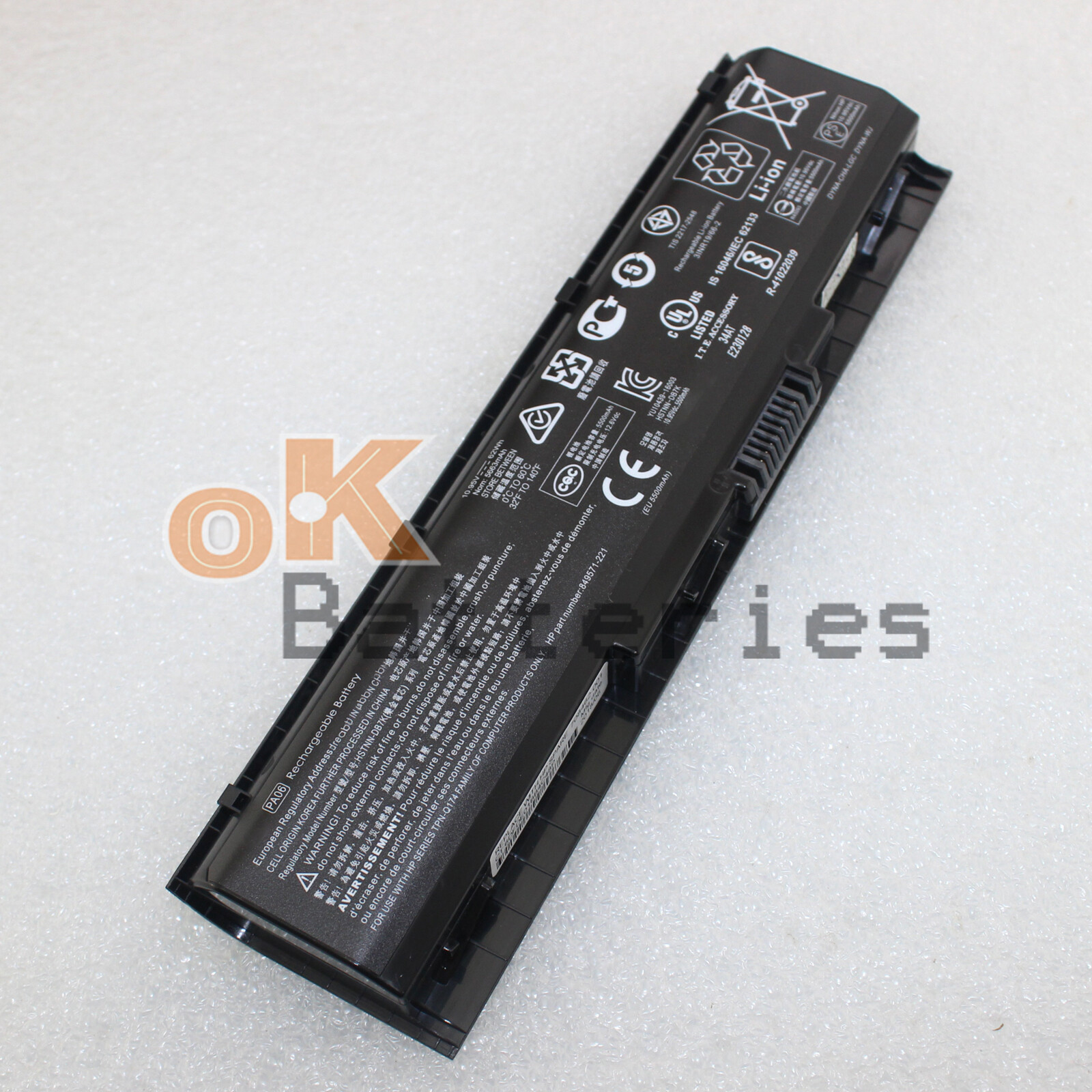 NEW PA06 Laptop 62Wh Battery for HP Omen 17-ab000 17-w000 17-w200 HSTNN-DB7K