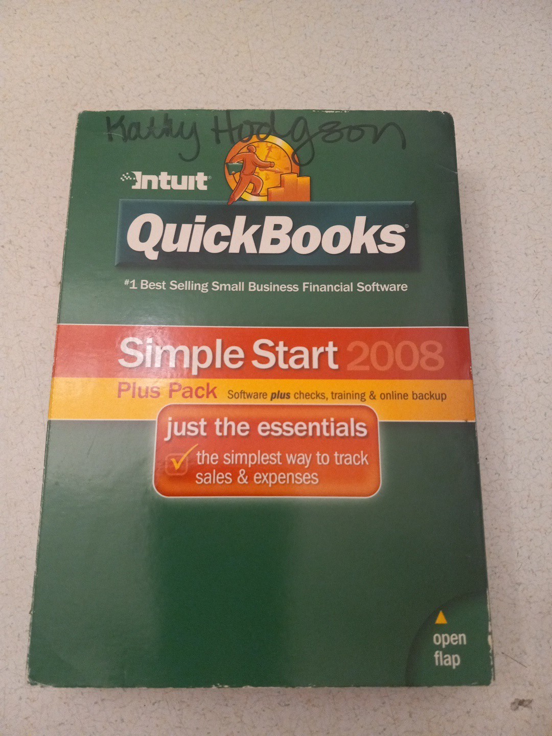 Intuit QuickBooks Simple Start 2008 Plus Pack – Used Wirh License #
