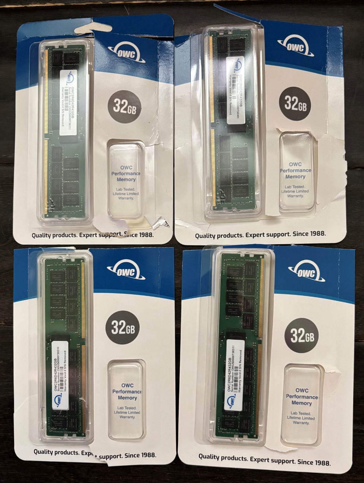 OWC 128GB (4x32GB) Replacement For Synology D4RD-2666-32G, D4ER01-32G