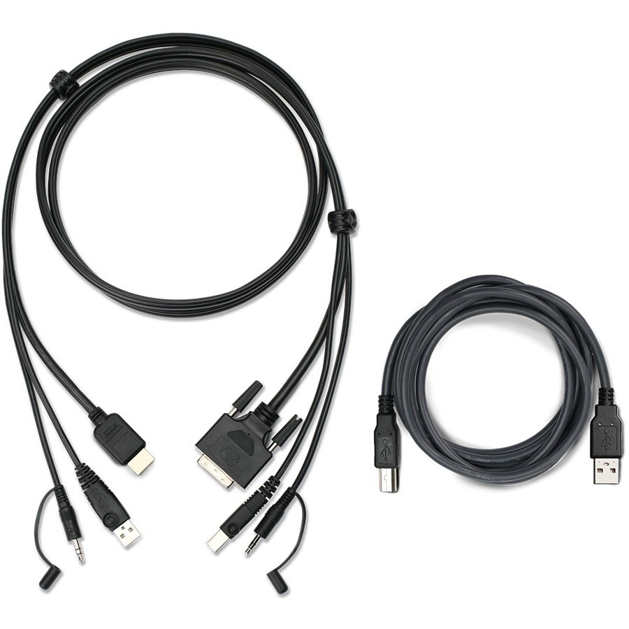 IOGEAR 6ft HDMI to DVI, USB KVM Cable Kit with Audio (TAA)