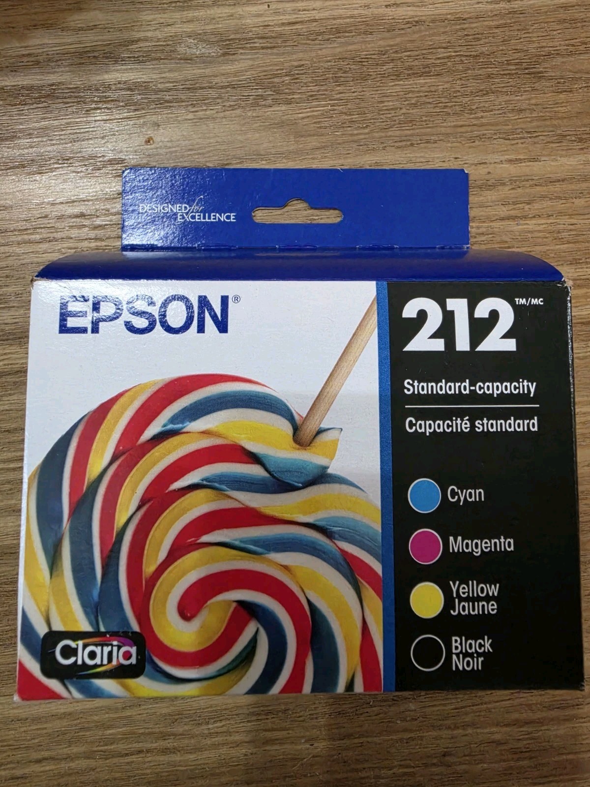 EPSON 212 Claria Ink Standard Capacity Black & Color Cartridge Combo Exp 08/2028