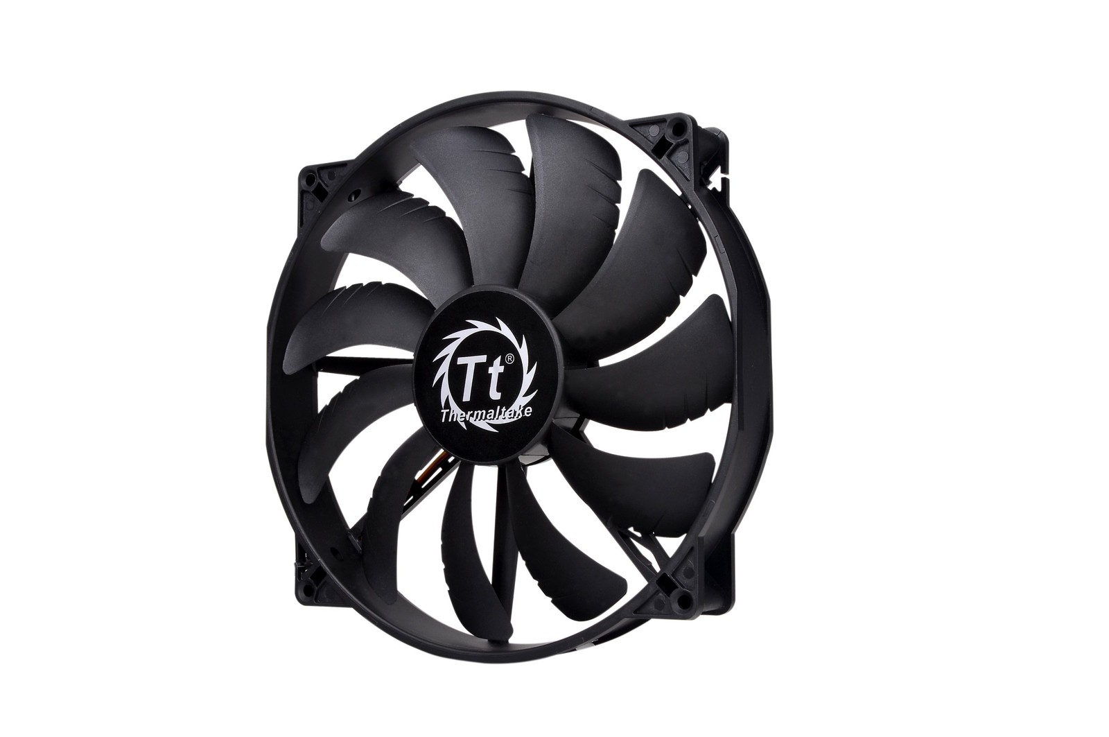 200mm Pure 20 Series Black 200x30mm Thick Quiet High Airflow Case Fan with An...