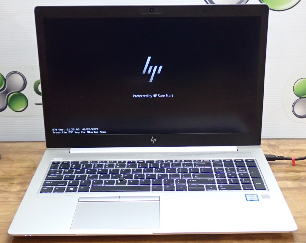 HP EliteBook 850 G6 15.6" Core i5-8265U 1.60GHz 8GB RAM AMD Lexa GPU PWR Adapter