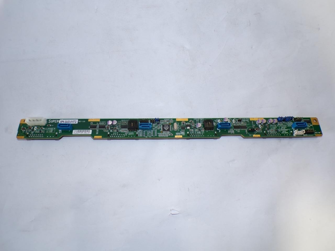 Supermicro BPN-SAS3-815TQ 4-Port 1U SAS3 12Gbps / SATA Backplane REV 1.00