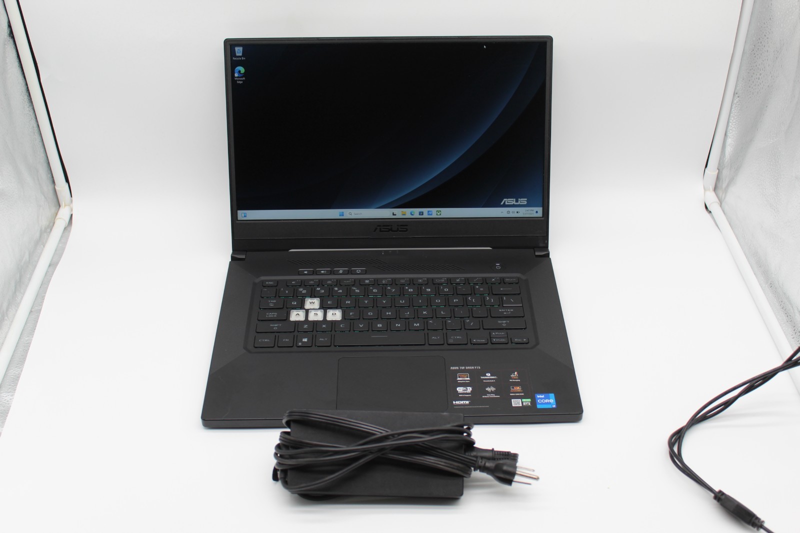 ASUS TUF Dash F15 15.6" i7-11370H 24GB 512GB SSD RTX 3060 Win 11