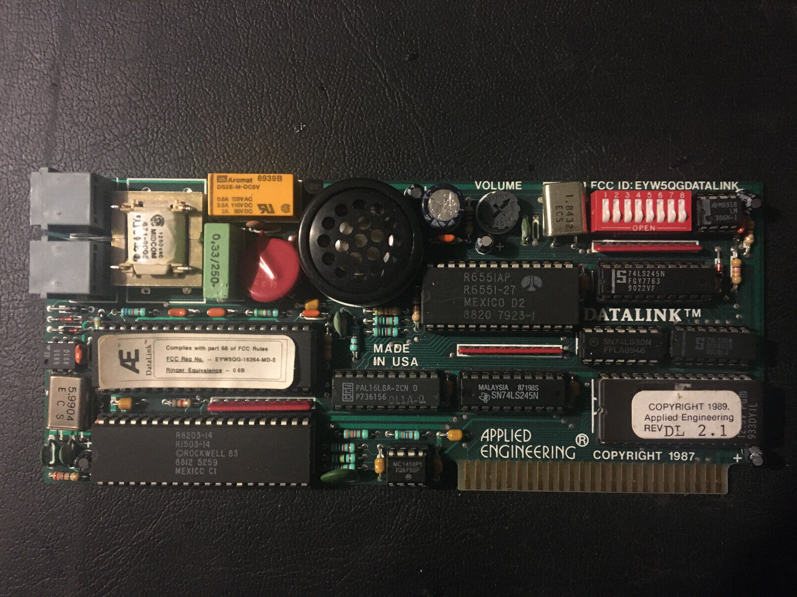 Applied Engineering Datalink modem for Apple II / gs