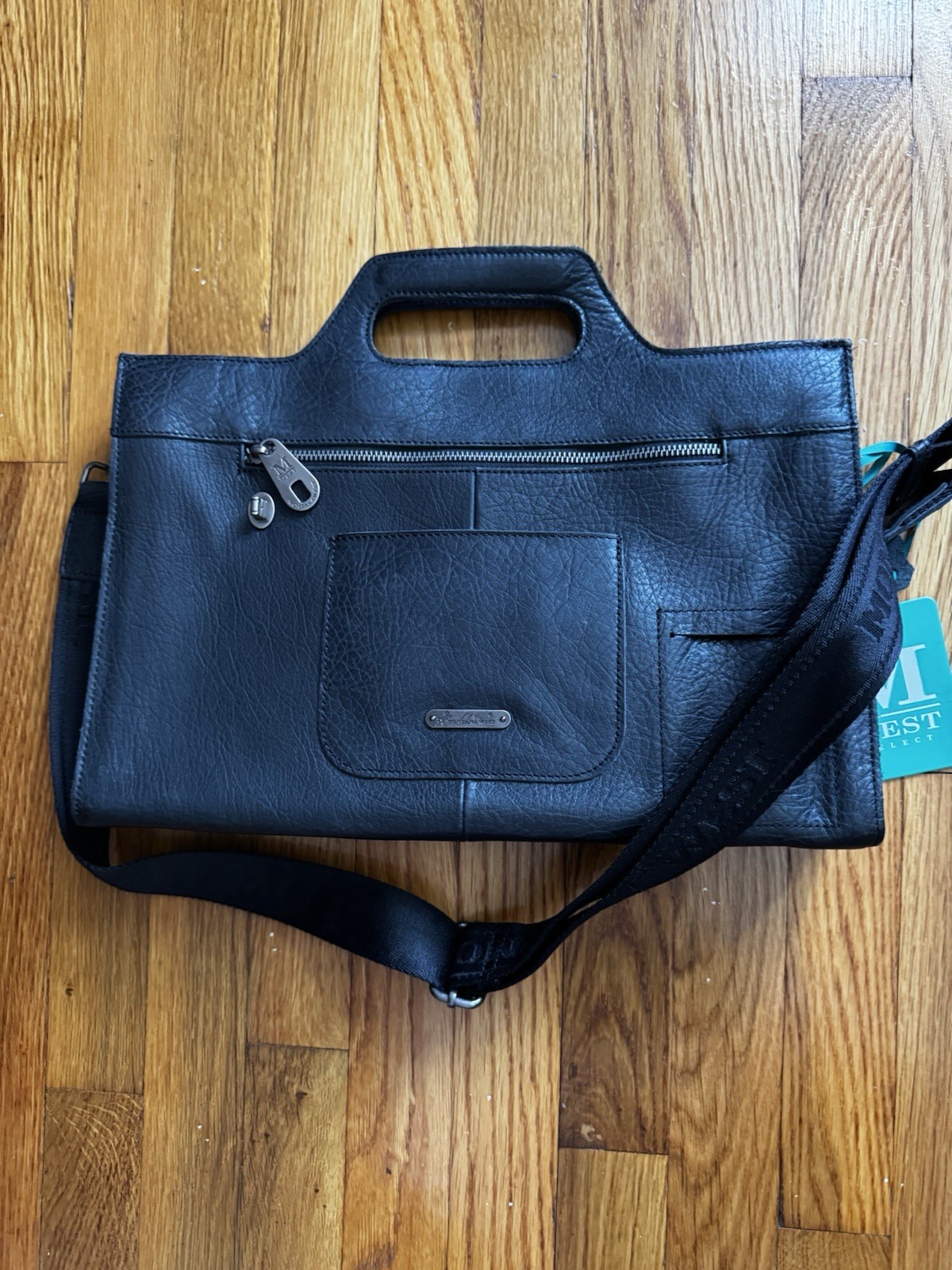 iPad/laptop Leather Bag