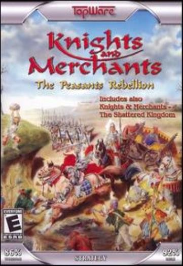 Knights And Merchants: The Peasants' Rebellion PC CD medieval strategy game 2005
