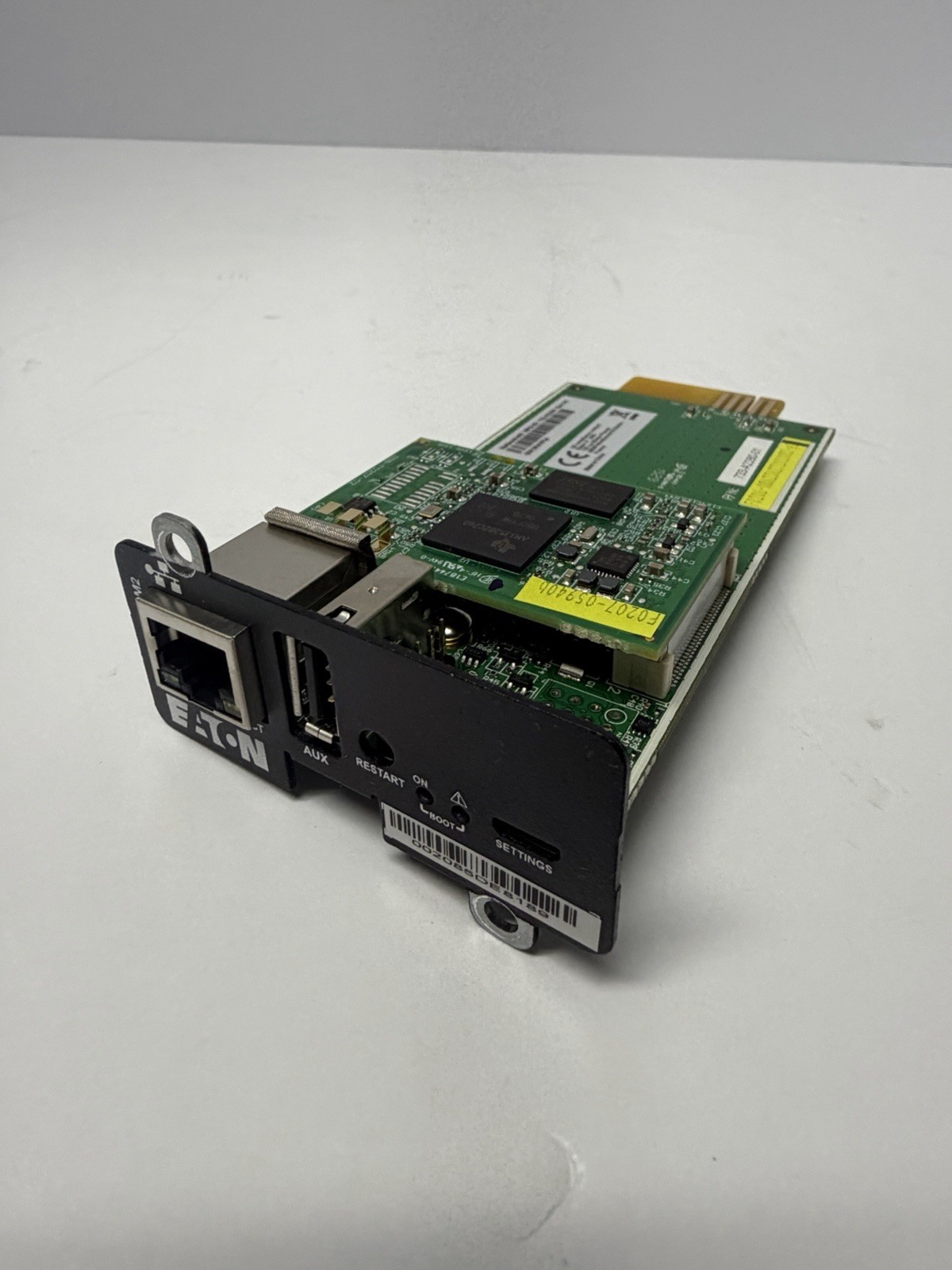 Eaton Network-M2 733-A2280 Management Gigabit Ethernet Card , WORKING