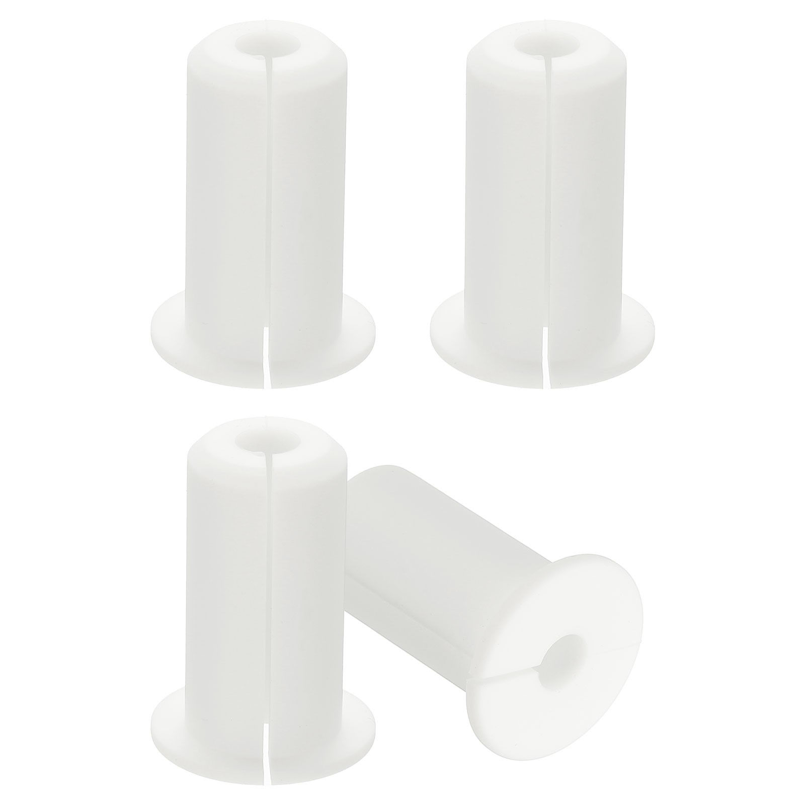 4Pcs, 3/4" Wall Grommet Cable Routing Kit for 0.3" (7.5mm) Hole White