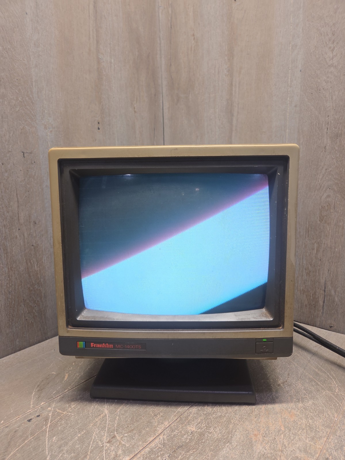 Franklin MG-120TS Computer Monitor(Turns On Not Fully Tested Sold As Is)