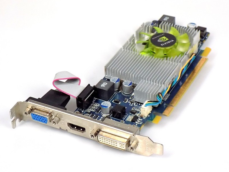 1GB Fujitsu Nvidia GeForce GT 220 PCI-E 2.0 x16 GDDR2 HDMI VGA DVI Graphics Card