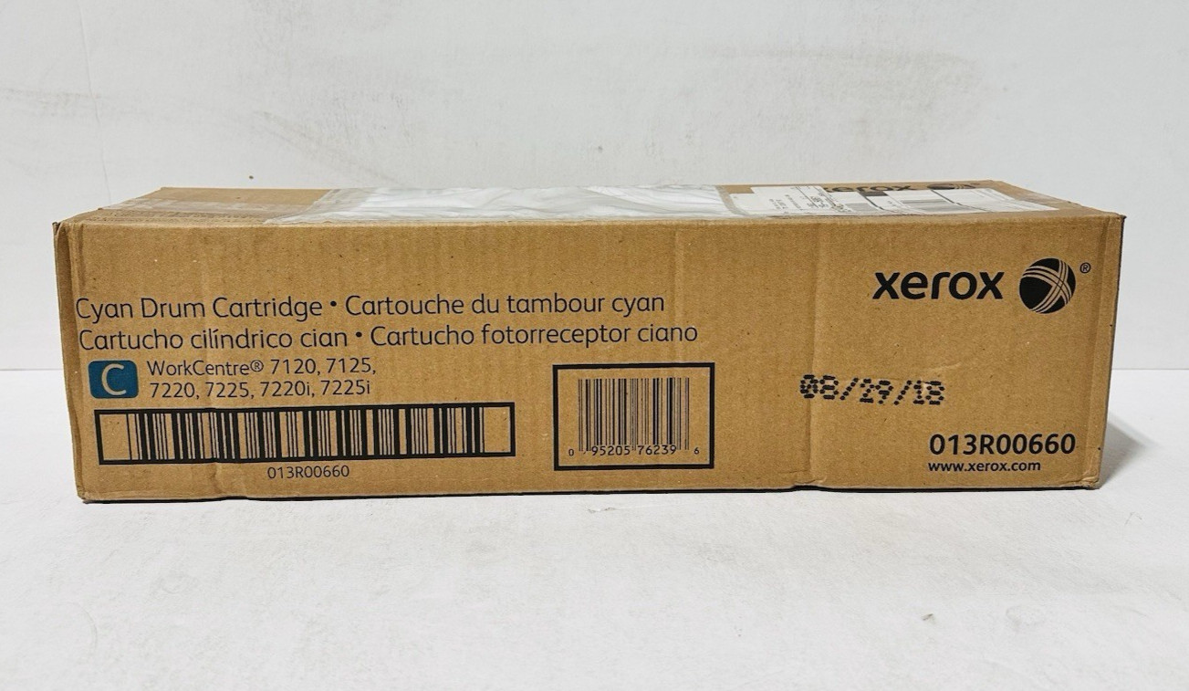 Genuine Xerox 013R00660 - Cyan Drum Cartridge