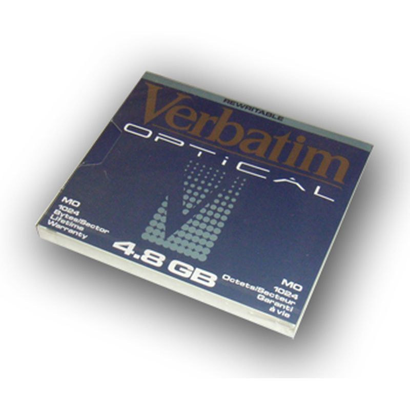 Verbatim MO RW Disk #92842 4.8GB NEW