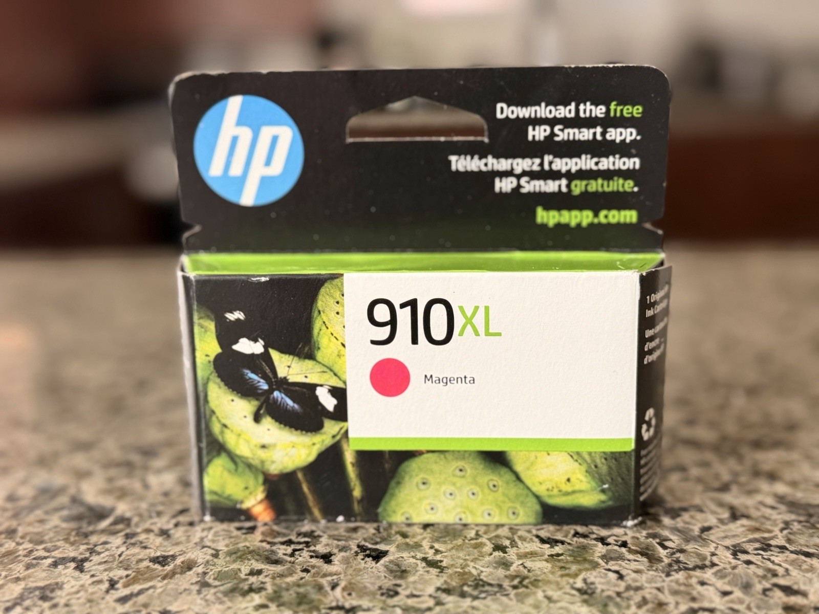 Sealed OEM Genuine HP 910XL Magenta 3YL63AN Opt 140 Ink Cartridge Exp Sep 2026