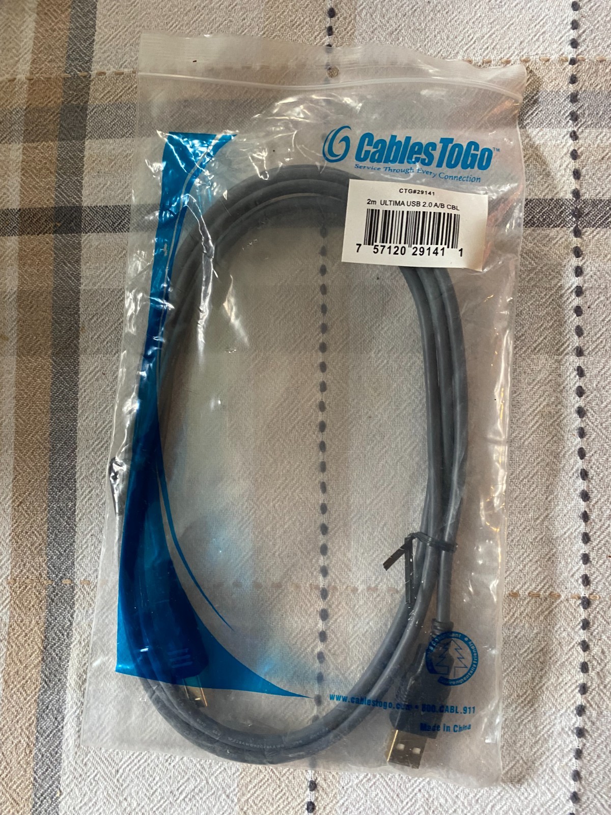 New C2G 2m Ultima USB 2.0 A/B Cable