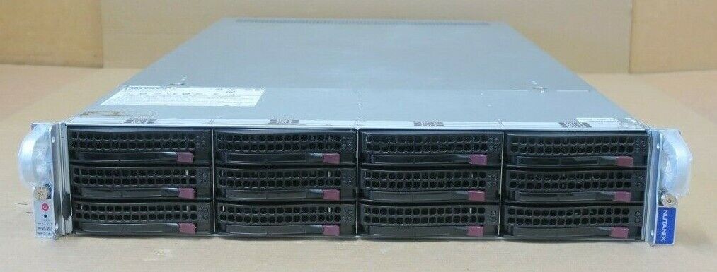 Supermicro SuperServer CSE-829U X10DRU-i+ 2x CPU 12x 3.5" HDD Bay CTO 2U Server