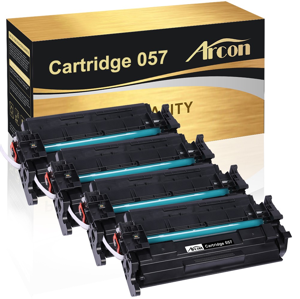 4PK 057 Toner Compatible for Canon 057 057H LBP227 233 226 MF445 MF453 With Chip