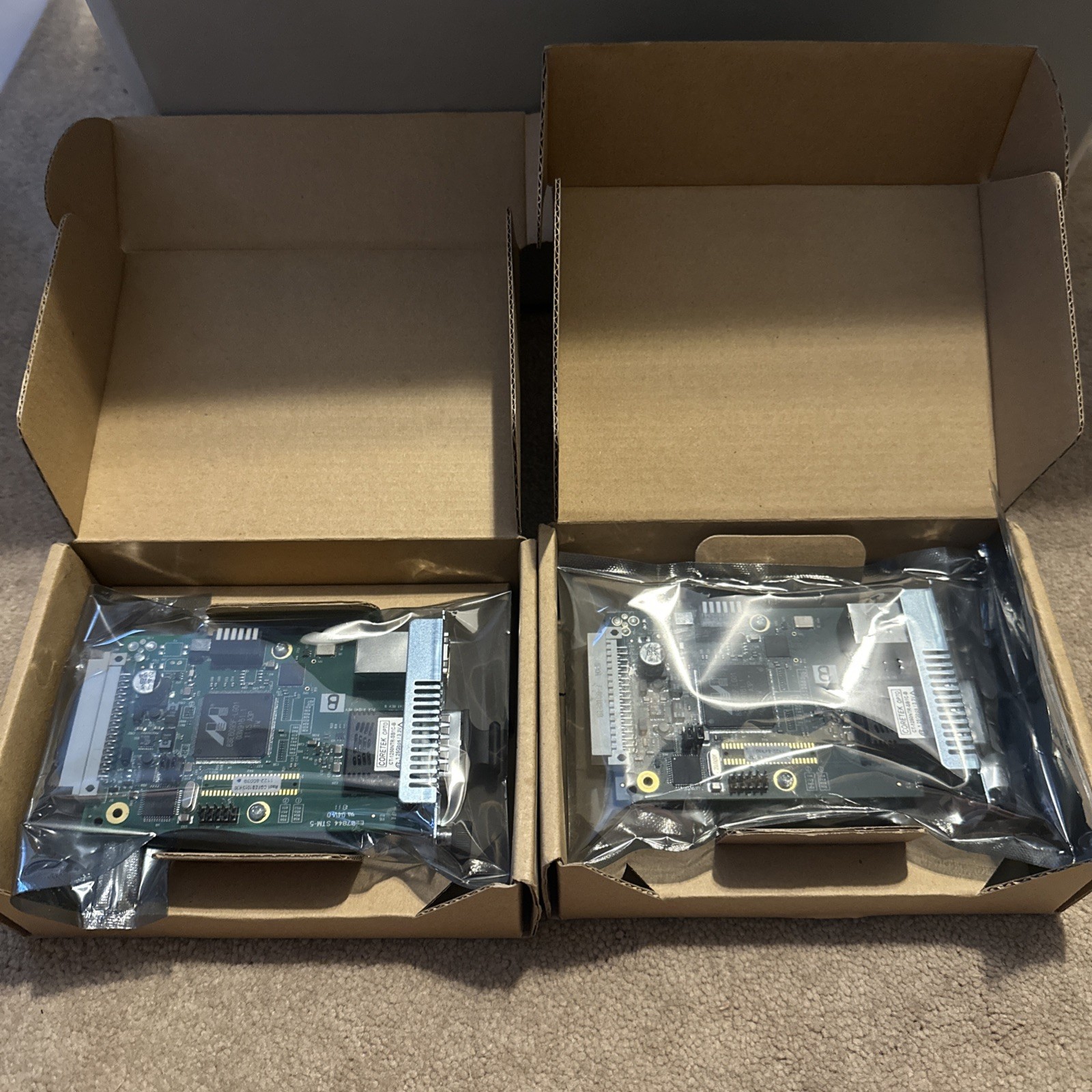 Lot Of 2 Transition Point System Fiber Media Converter 1000B CGFEB1013-120