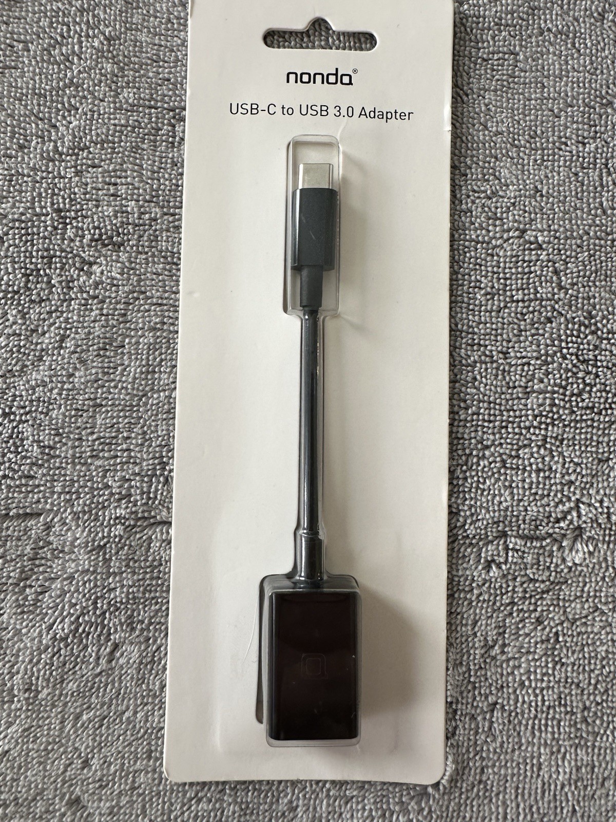 Nonda USB-C to USB 3.0 Adapter Black NEW -  Single Pack - Super Durable
