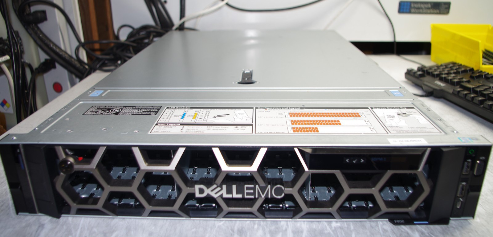 Dell R740XD All Flash 2U Server Full 24 x U.2 NVME 2x Xeon 6240R 48 CORE HOMELAB