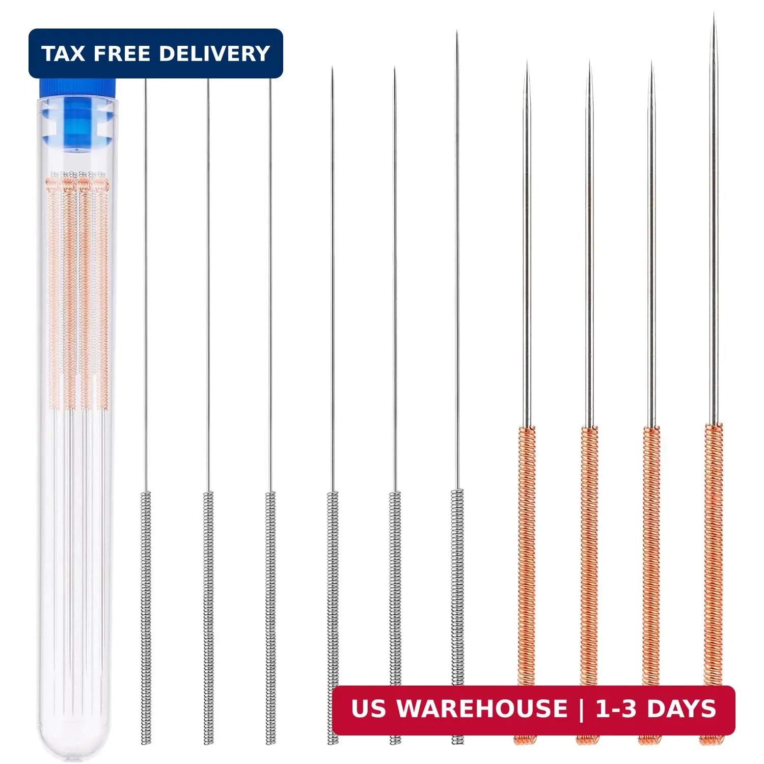 3D Printer Nozzle Cleaning Kit, 10 Pcs Stainless Steel Nozzle Cleaning Needles 0