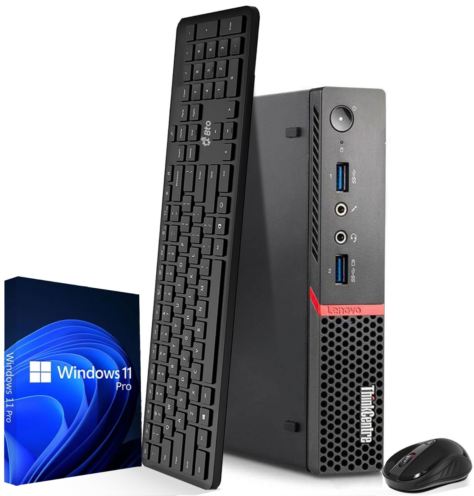 Lenovo ThinkCentre M715q AMD Ryzen 5 Pro 2400GE 16GB Ram 512GB SSD Windows 11