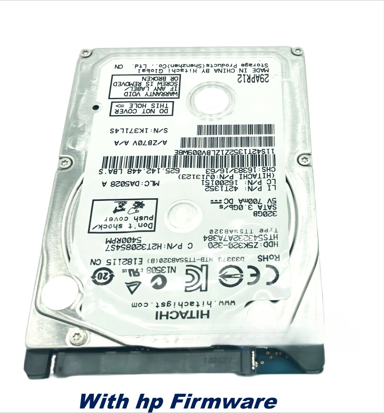 HDD CH538-67075 CH538-67007 Fit for HP DesignJet T770 T1200 Hard Drive Disk -FW