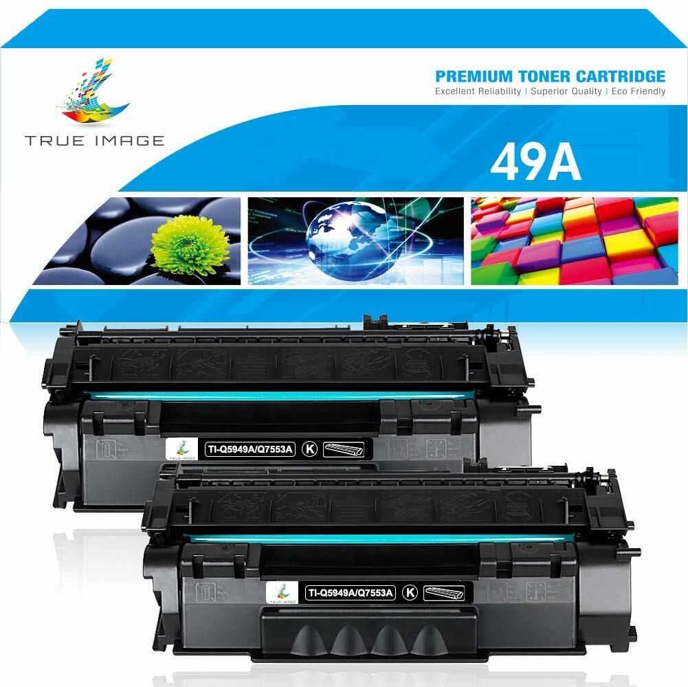 2PK 49A Q5949A Toner Cartridge Compatible with HP Laserjet 1160 1320 n 3390 3392