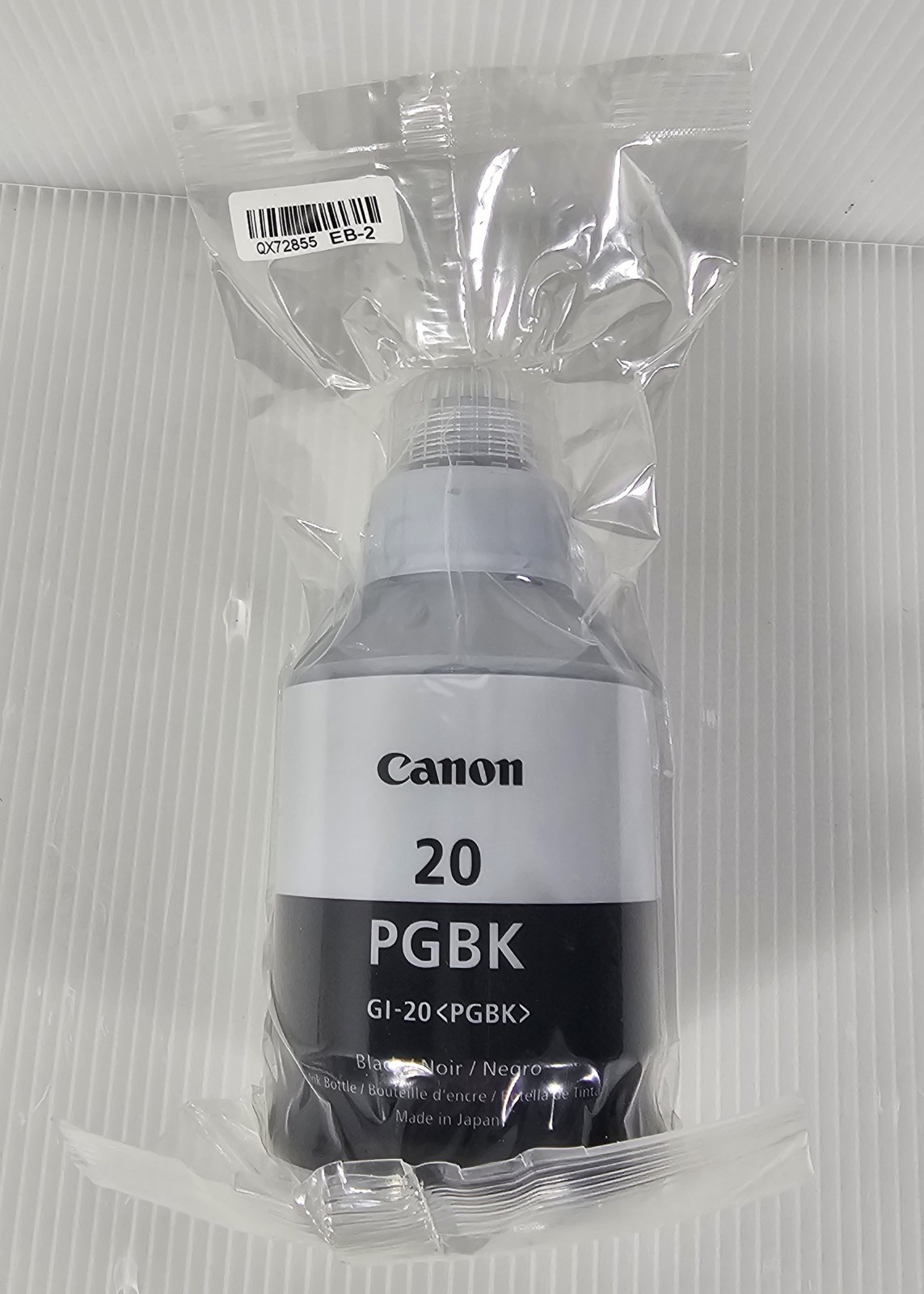 New Genuine Canon 20, GI-20 PGBK Black Ink Bottle 170ml