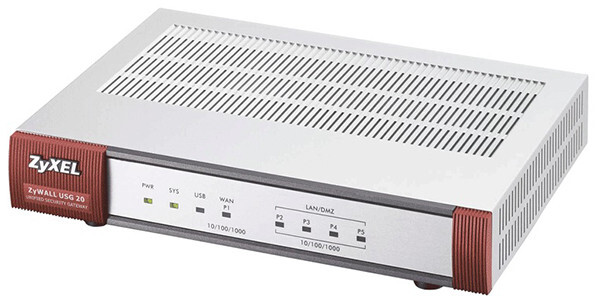 Zyxel Zywall USG20-VPN Firewall with Power AC adapter