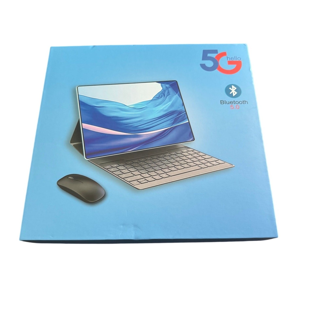 Hello 5G Tablet With Bluetooth Keyboard And Mouse NEW WORKS Android