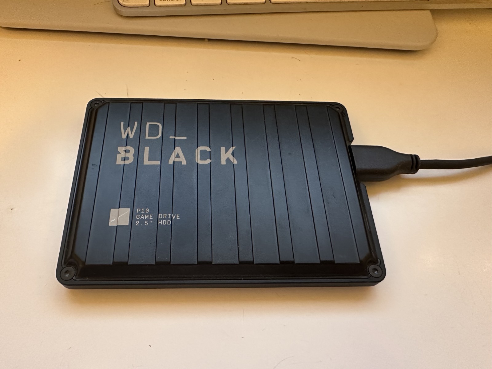 WD Black P10 Game Drive 2TB Portable HDD USB 3.2 - Tested Passes SMART