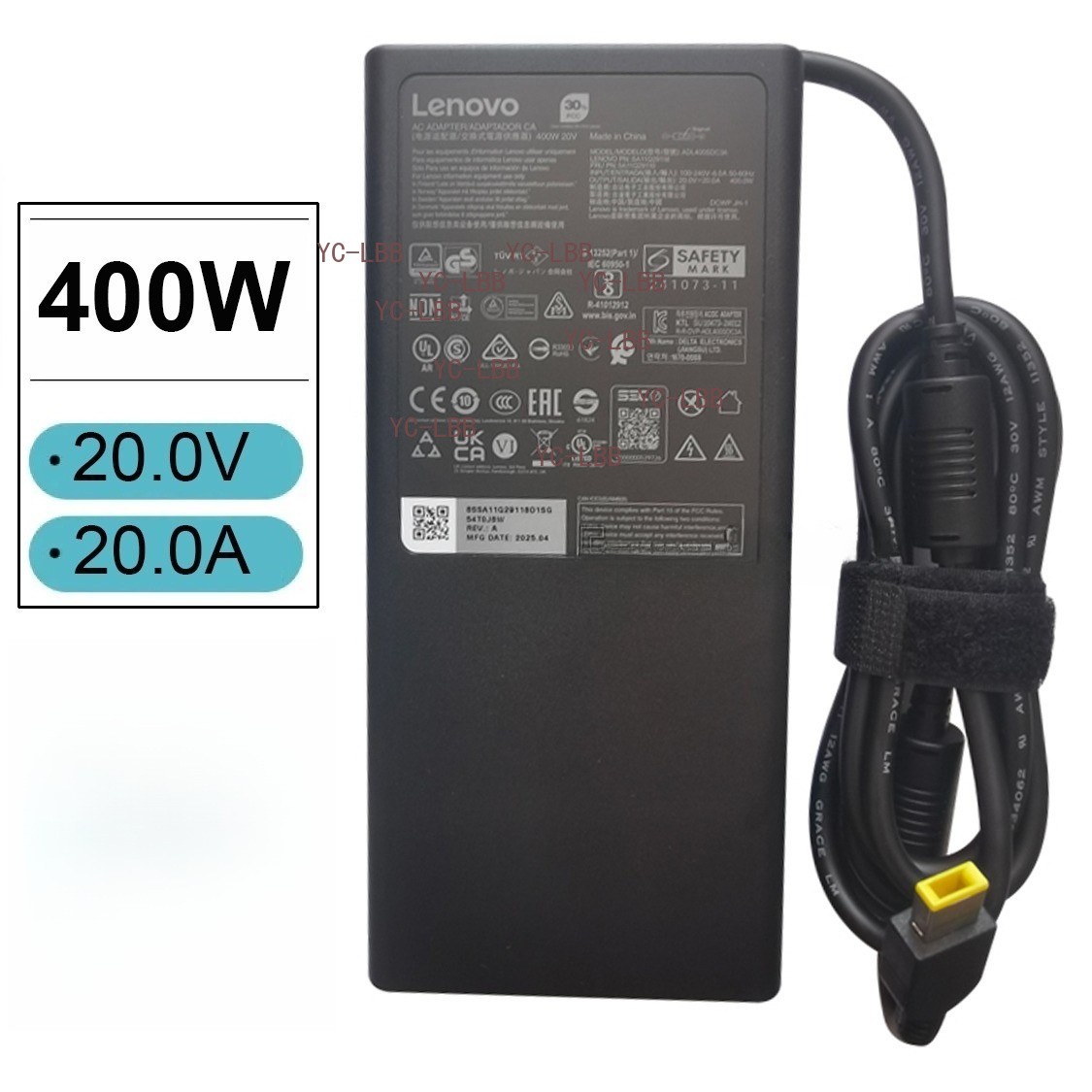 ADL400SDC3A ADL400SCC3A for LENOVO Legion Pro 7i Gen 10’s 400W Original Charger