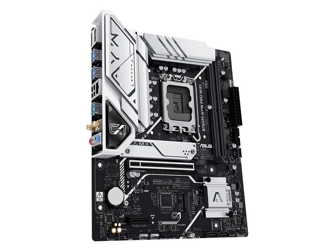 FOR B760M-AYW PRO WIFI motherboard LGA1700 2×DDR5 96GB HDMI+DP M-ATX Tested OK