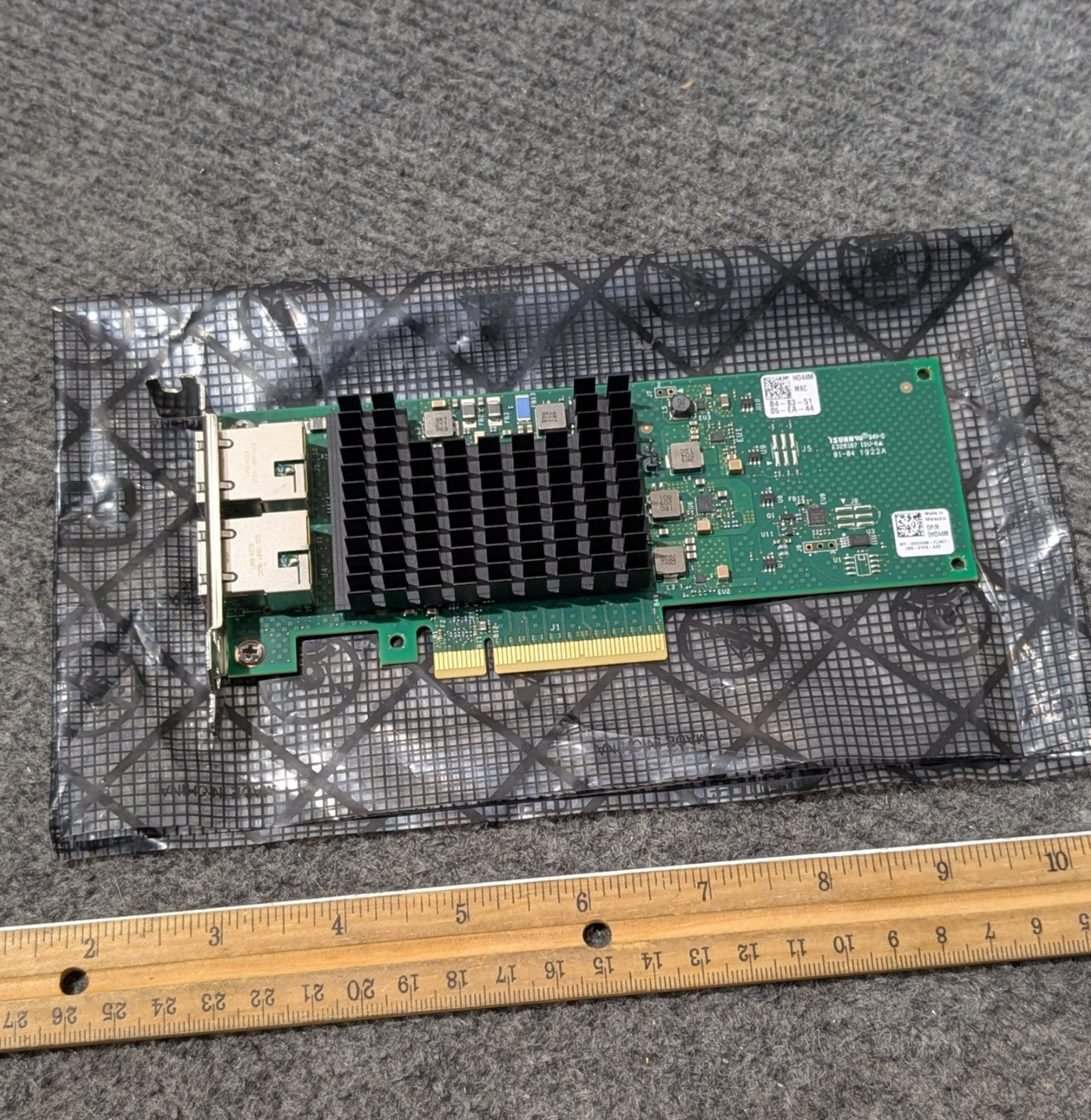 Dell / Intel X710-T2L Dual-Port 10GbE Network Card (Dell P/N: HD44M)