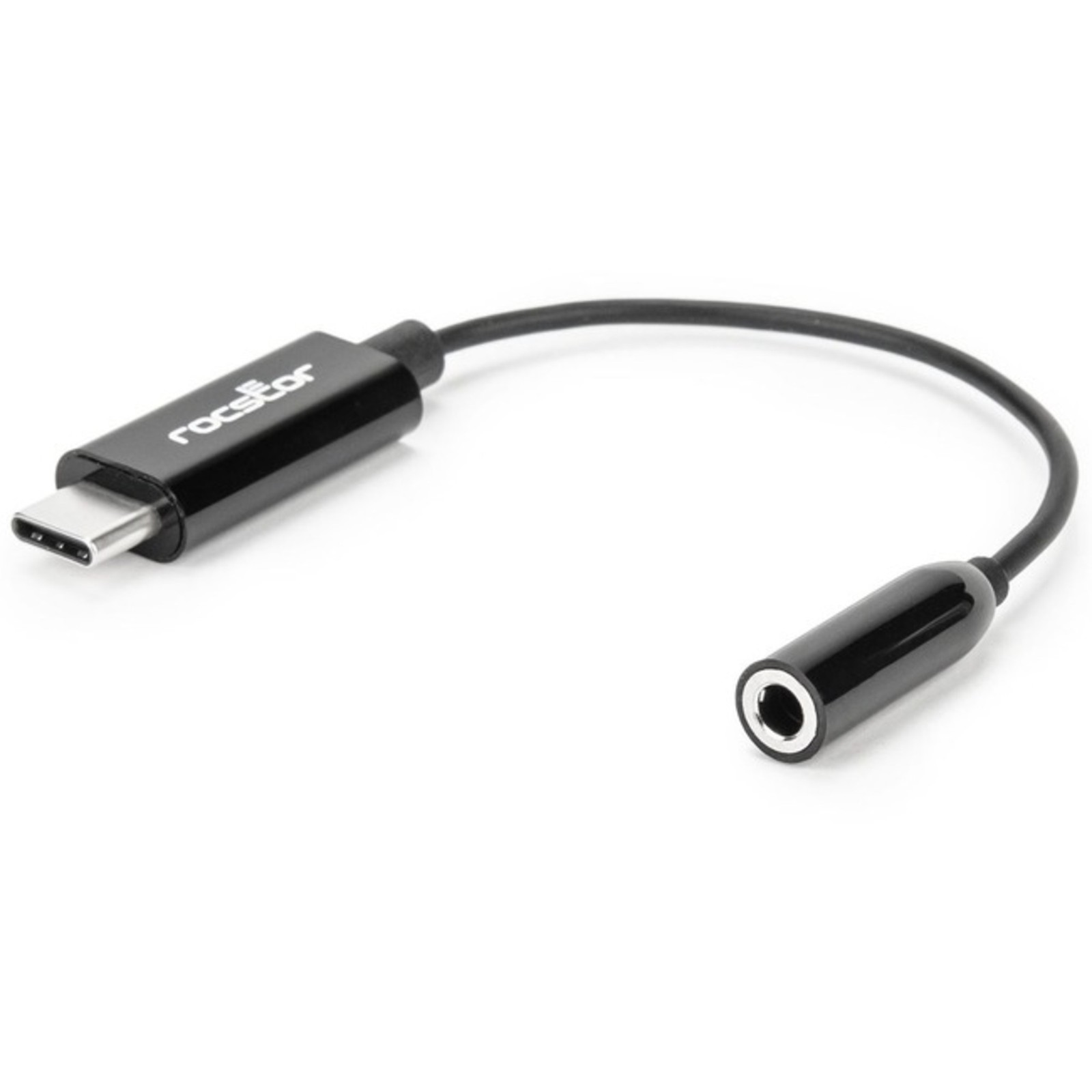 Rocstor - Y10A244-B1 - Rocstor USB C to 3.5mm Audio Adapter - Premium USB-C to