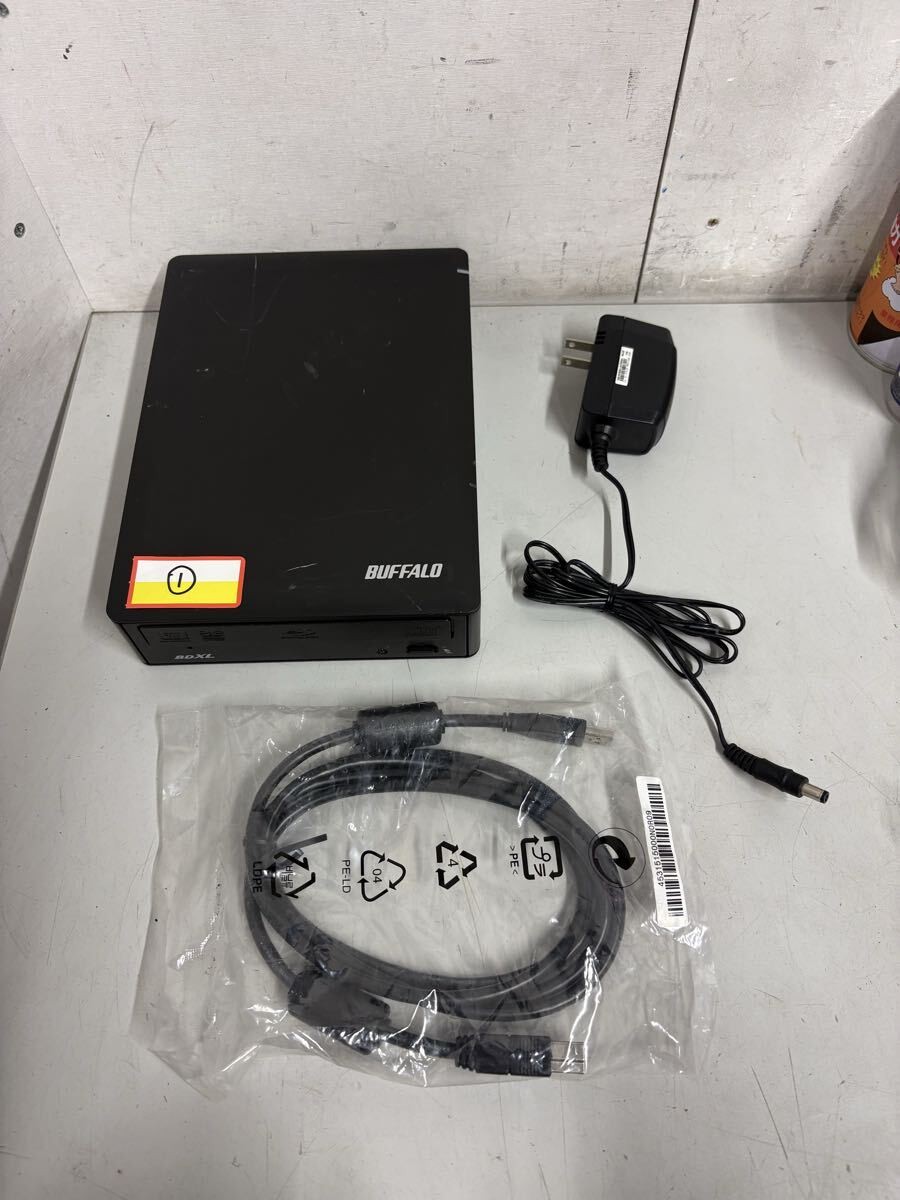 X2977) BUFFALO 16x Blu-ray Writer BDXL USB3.0 External Drive BRXL-16U3V