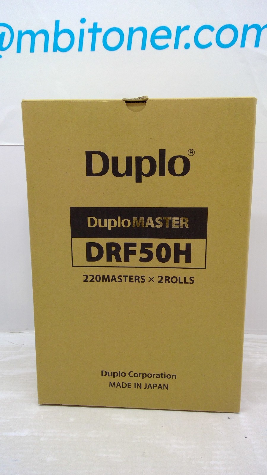Genuine Duplo DP-F850 220 Masters per Roll x2 Rolls per Box DRF50H  DRF-50H