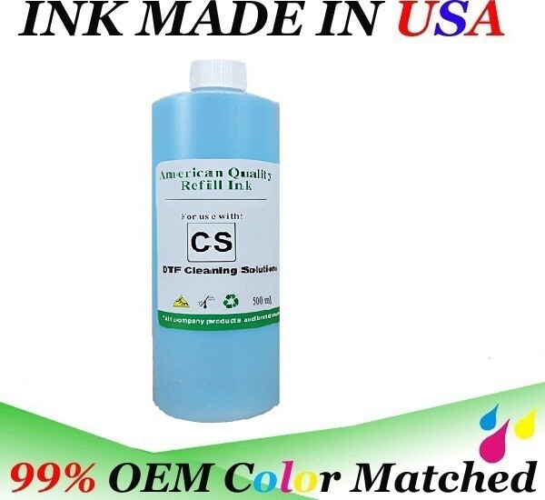 DTF Cleaning Solution Cleaning Fluid Printhead Unblock Cleaning 500ml / 1000ml