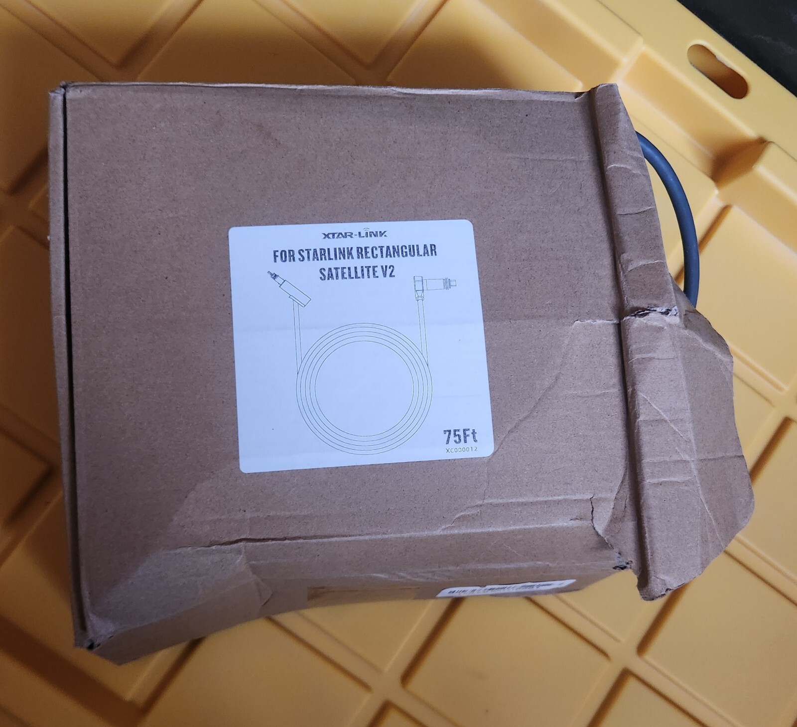 XTAR-LINK FOR STARLINK RECTANGULAR SATELLITE V2 75 FT