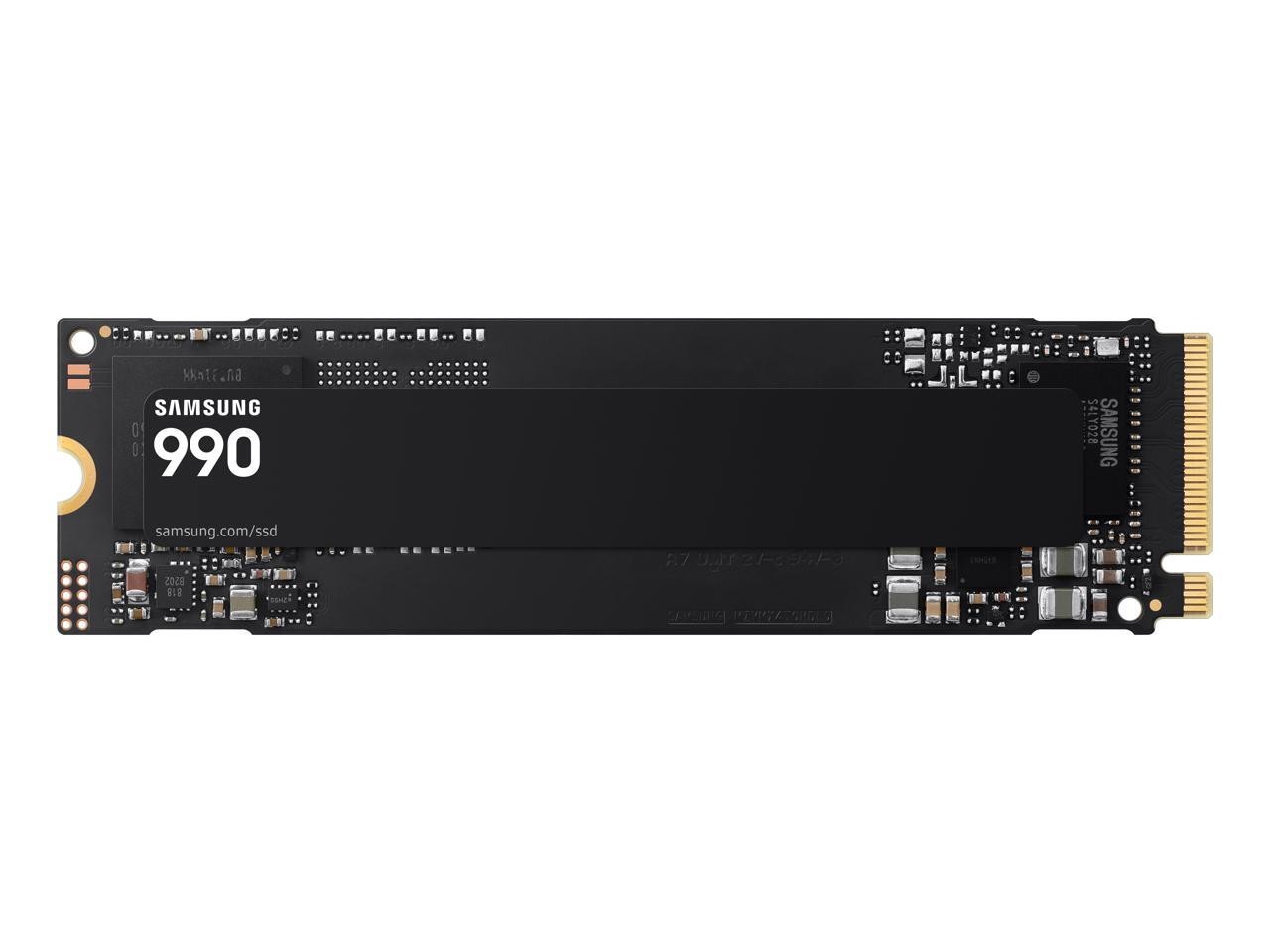 Samsung Internal SSD 990 1TB, Read/Write Speeds Up to 7,150/6,450 MB/s NVMe