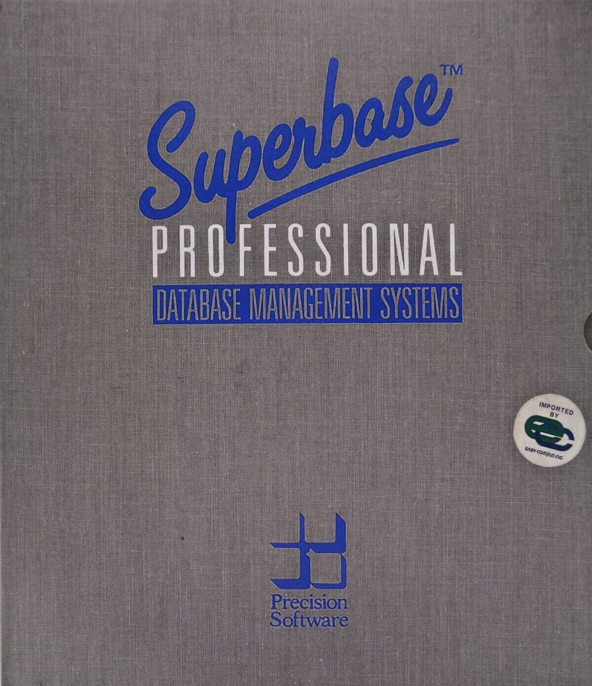 COMMODORE AMIGA -- SUPERBASE PROFESSIONAL (PRECISION SOFTWARE)