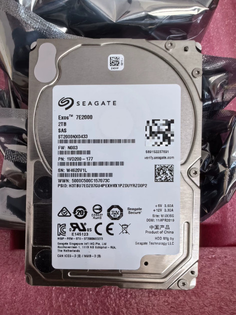 Seagate ST2000NX0433 2TB 128MB SAS 12Gb/s 2.5" Enterprise HDD Capacity v3