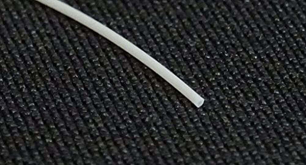 10M 0.9mm White Fiber Optic Cable Bulk Raw Furcation Tubing Jacketing Patch Cord