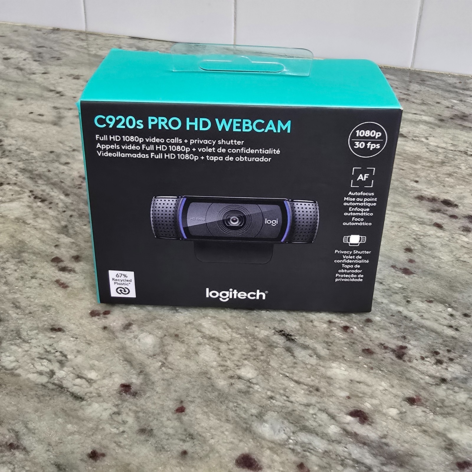 Logitech C920s Pro HD Webcam Full HD 1080p BRAND NEW